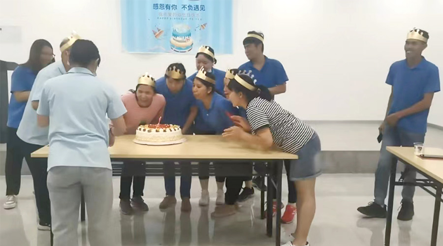 金環(huán)電器6月份員工生日會(huì)  美好如約而至！