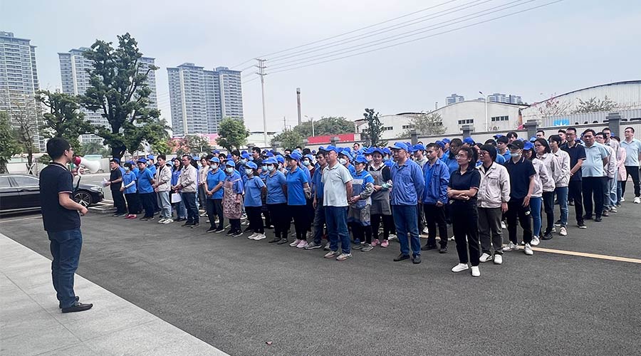 安全至上 防范未“燃”！金環(huán)電器開展消防安全演練