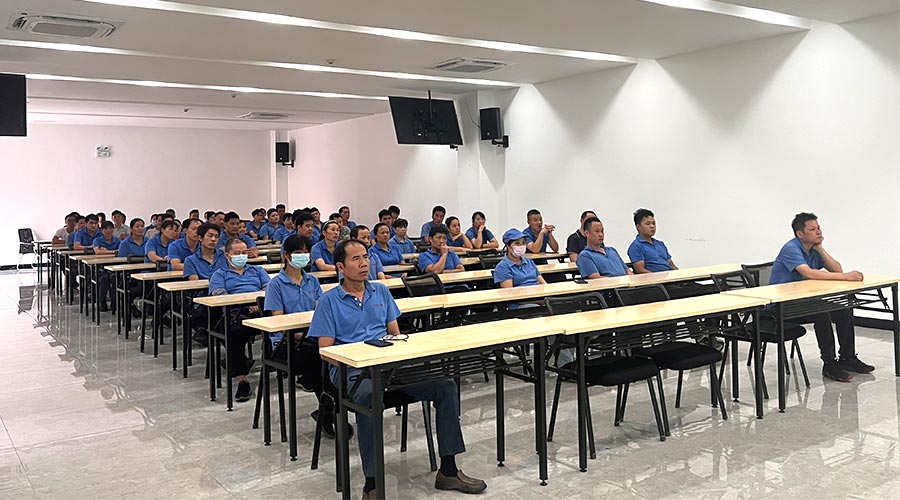 健康與安全！金環(huán)電器開展職業(yè)健康知識(shí)專題培訓(xùn)