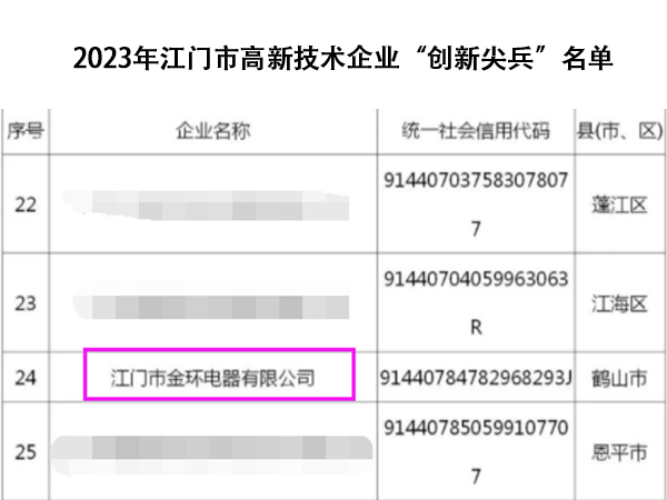 金環(huán)電器 金環(huán)電器