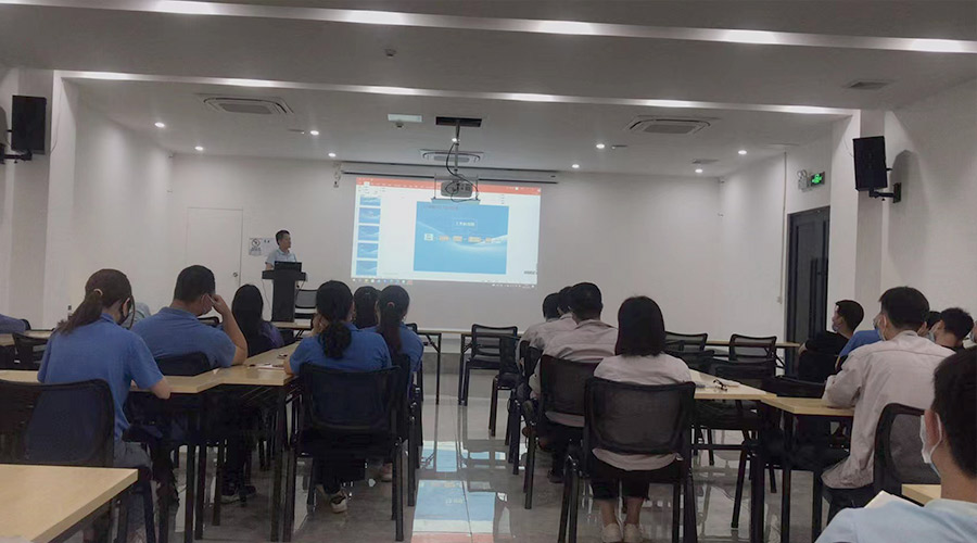 金環(huán)電器組織員工開(kāi)展機(jī)械加工工藝培訓(xùn)