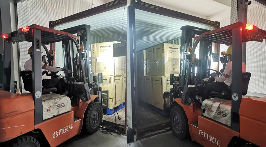 趕進(jìn)度加油干！ 迅速完成松下客戶(hù)的衣物烘干機(jī)出貨