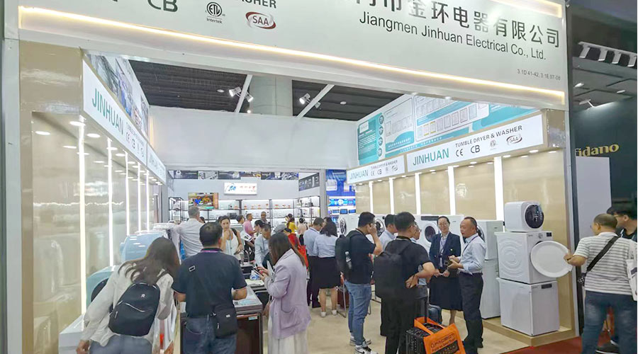 現(xiàn)場火爆！金環(huán)電器亮相第134屆廣交會  產品吸睛引關注