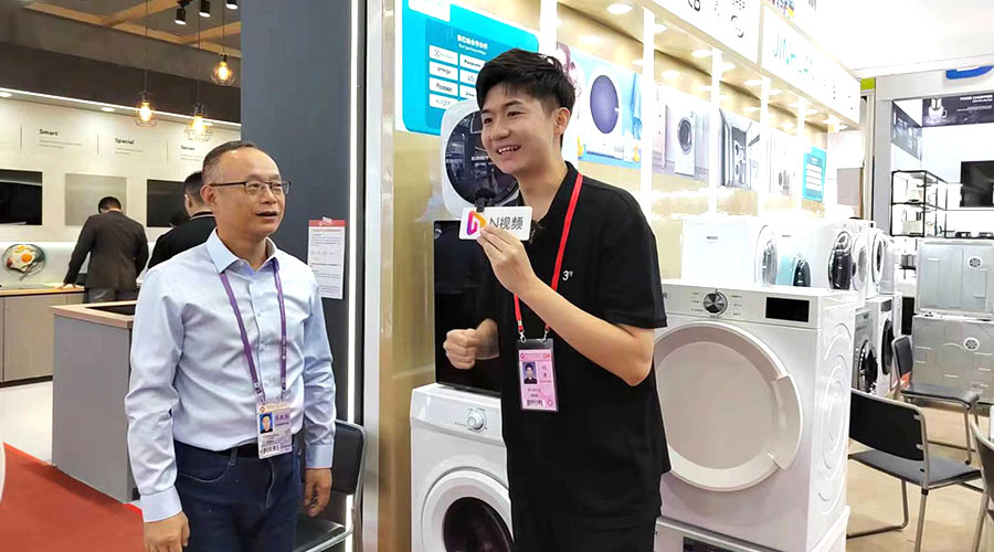 廣交會熱點！央視、新華網(wǎng)等媒體聚焦金環(huán)電器滾筒干衣機(jī)