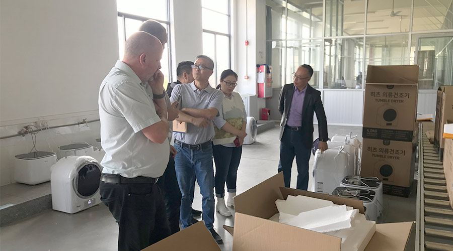 搶訂單 拼合同！金環(huán)電器積極推進(jìn)滾筒衣服烘干機訂單增長